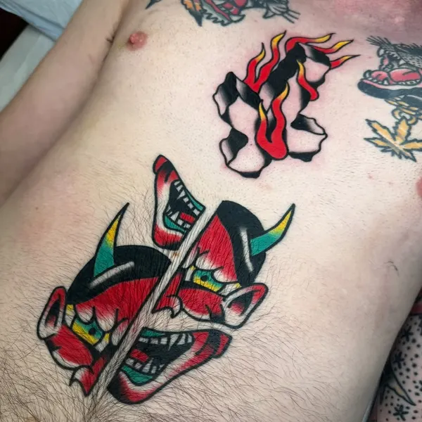 Dragon, 불꽃, 불