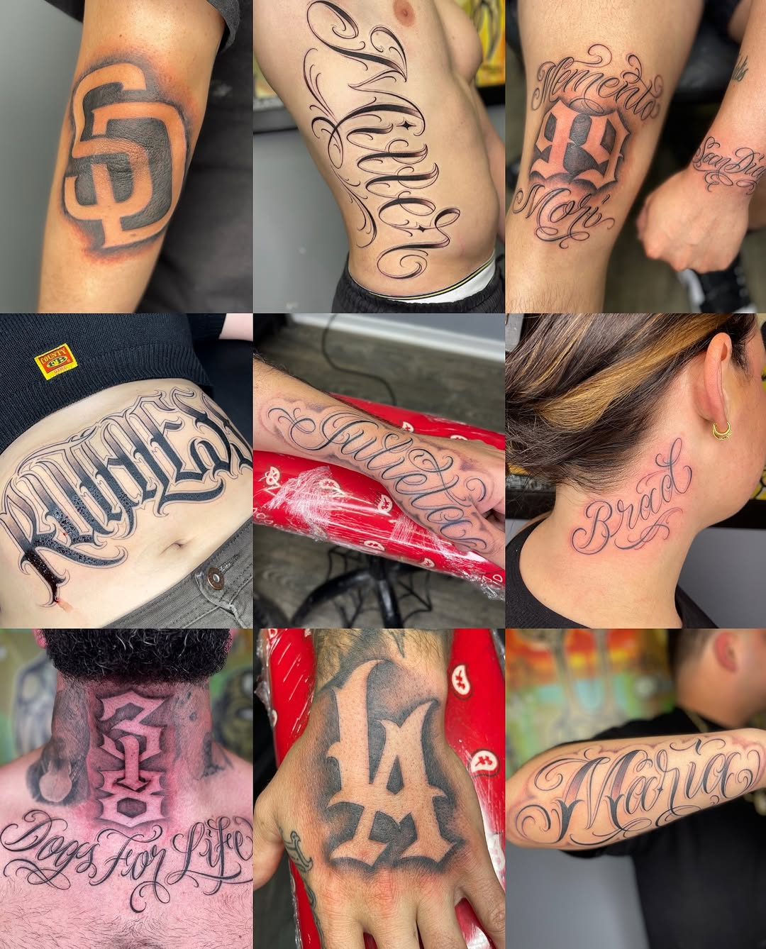 Lettering