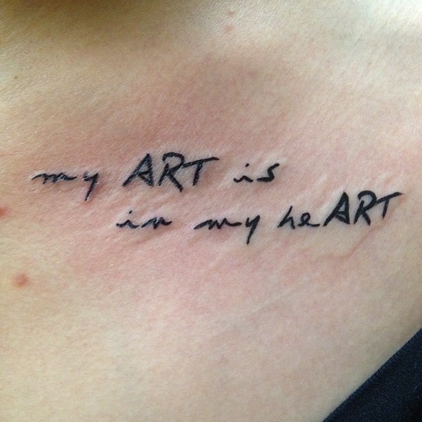 Lettering