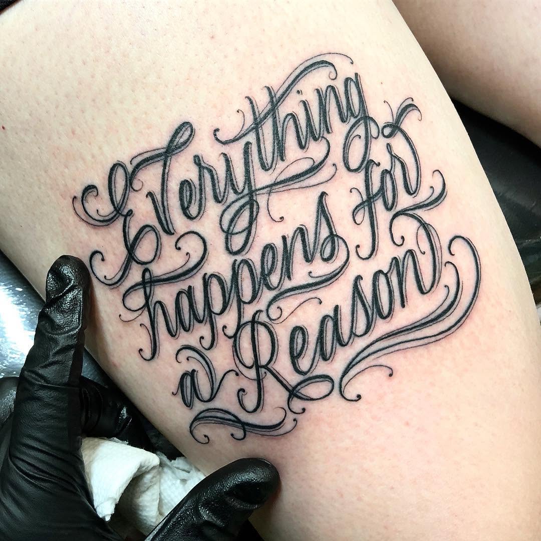 Lettering, 타자기 폰트, 고딕 레터링
