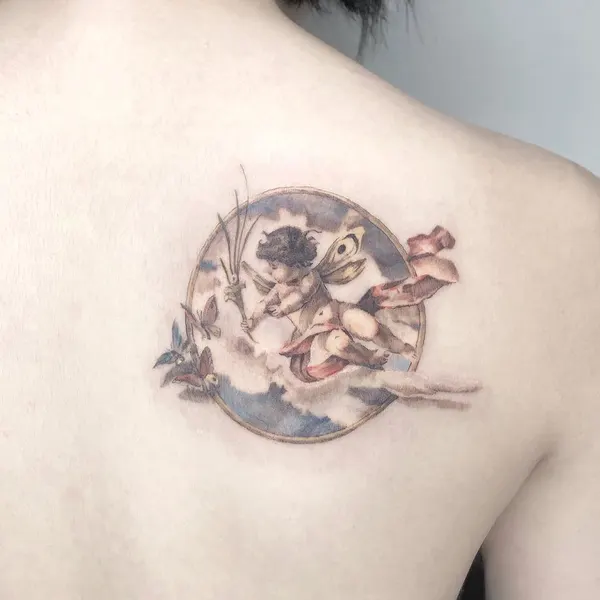 띠, 달항아리