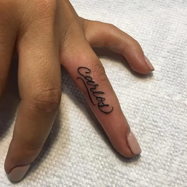 Lettering, 이름, 가족 이름, 단어, 충성