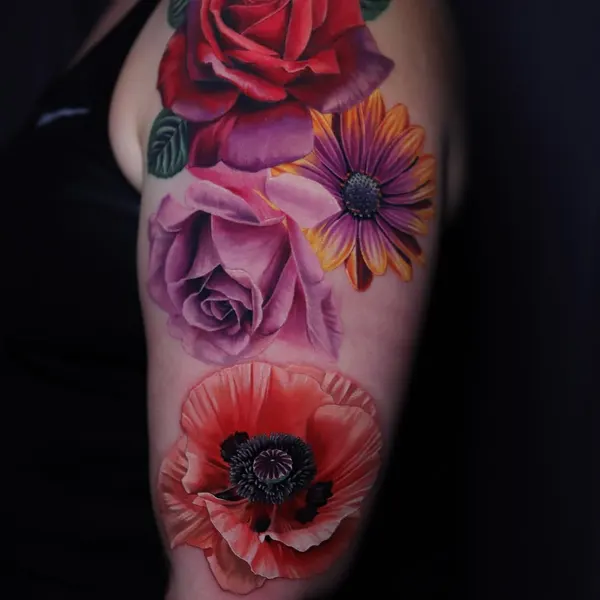 Flower, Rose, 양귀비