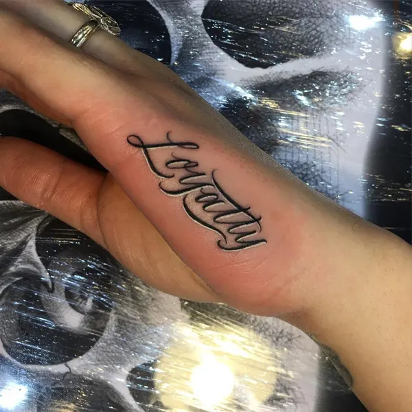Lettering