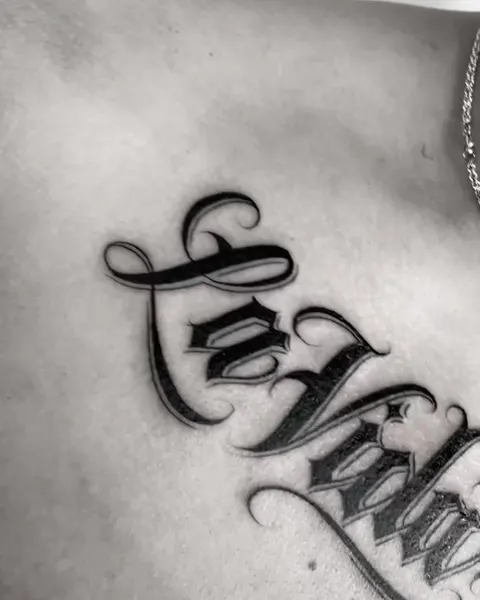 Lettering