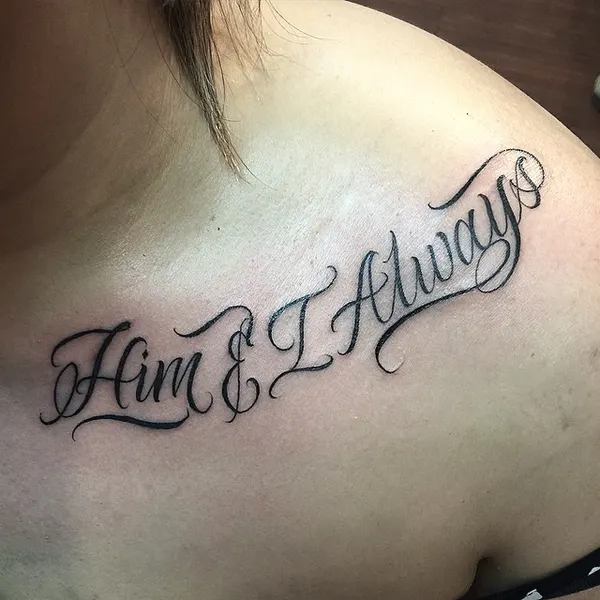 Lettering, 가족 이름