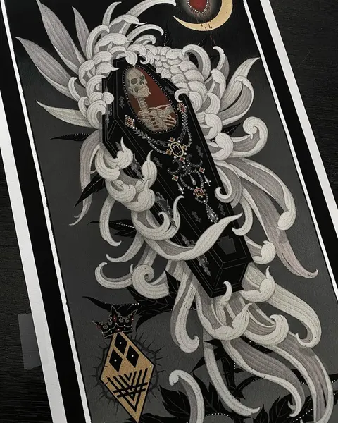 black_casket