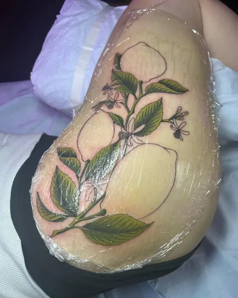 Flower, 과일, 레몬