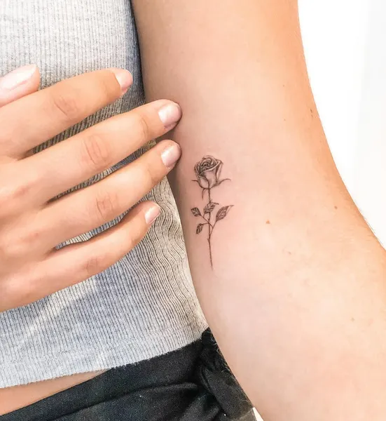 Flower, 우정 타투