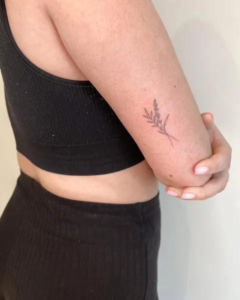 Flower, Lettering