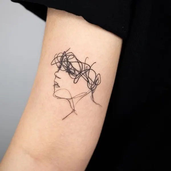 얼굴, 등 전체 타투, 뇌신, 입술, 풍신, 게이샤