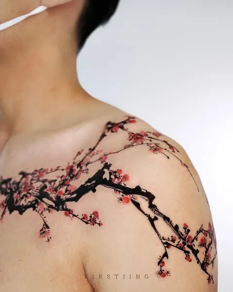 Nature, 벚꽃, 일본 단풍, 매화, 대나무