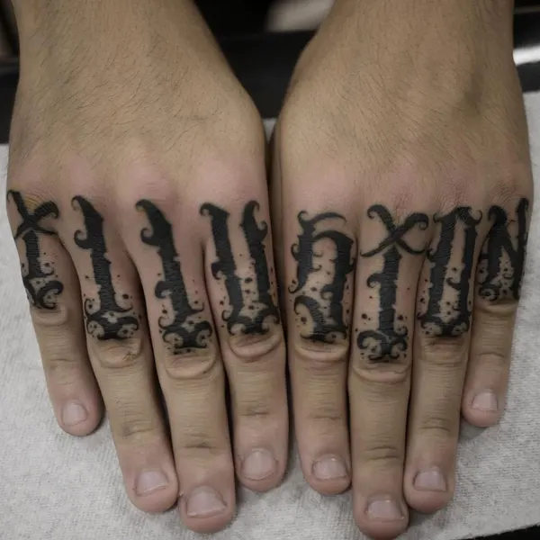 Lettering