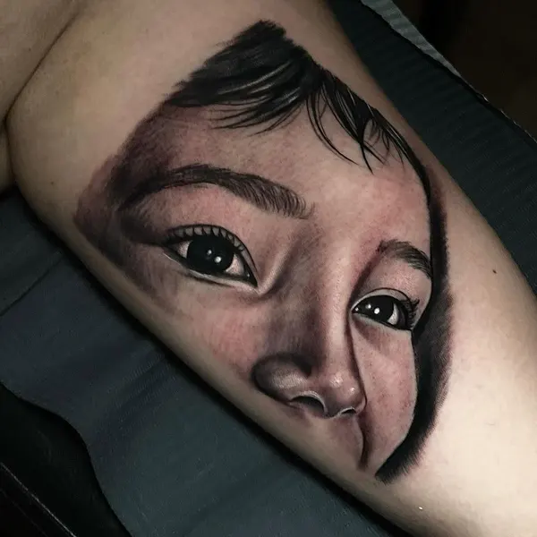 얼굴, 남성, 뇌신, 한야, 아기천사, 어릿광대, 포트레이트, 부채, 소년, 텐구, 풍신, 한국, 한복, 호러, 도깨비, 우키요에, 스트리트 아트