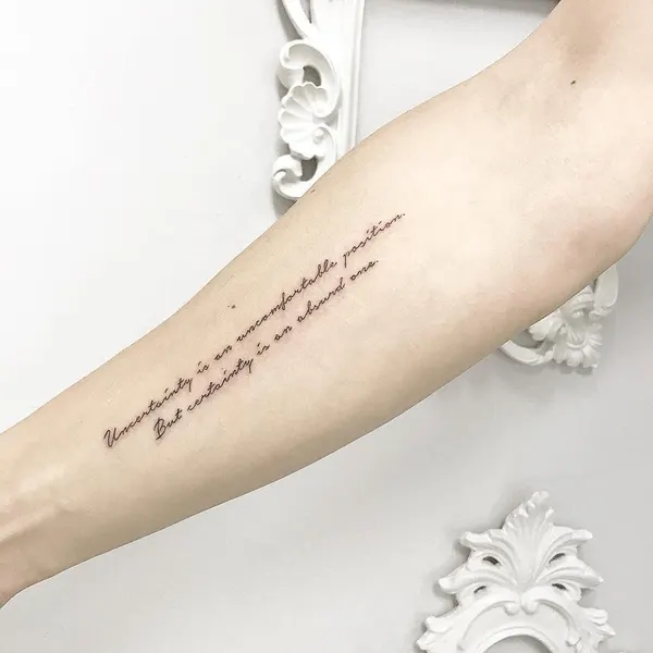 Lettering, 문구, 문장, 시, 가사, 용기, 지혜, 물망초