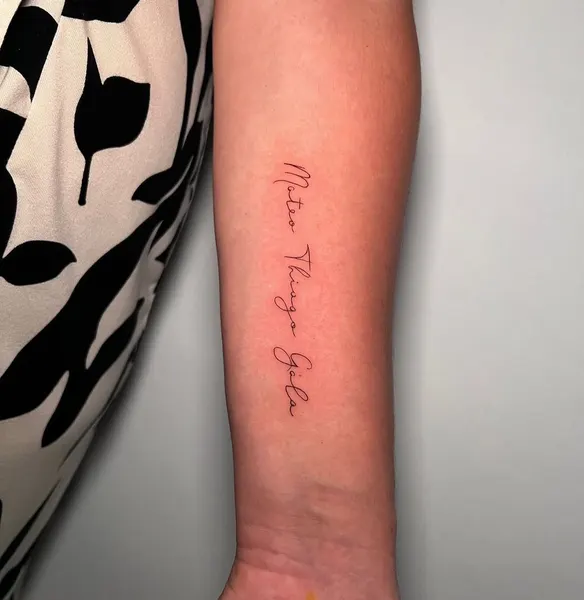 Lettering