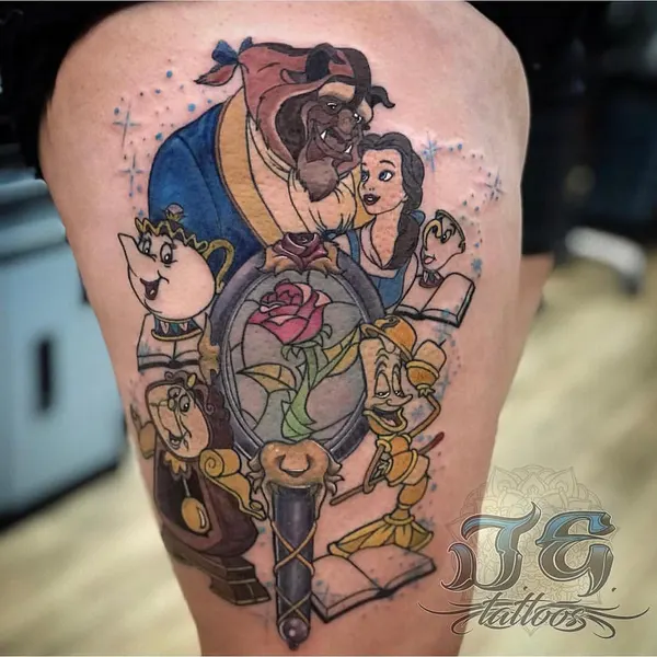 Game Face Tattoo