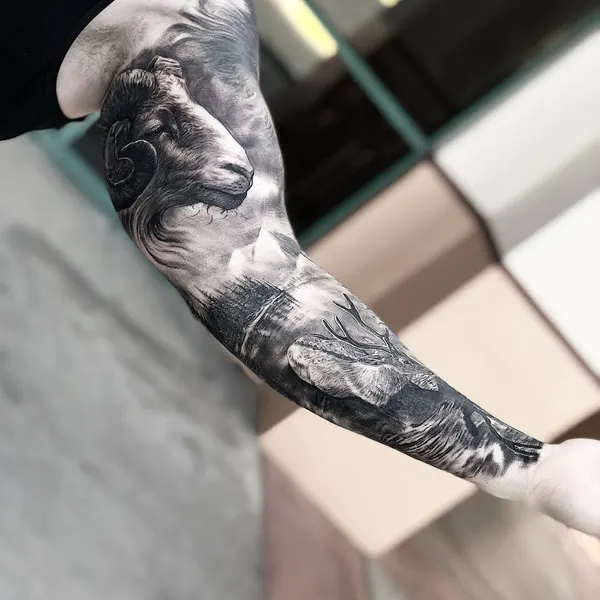 Snake, 고릴라