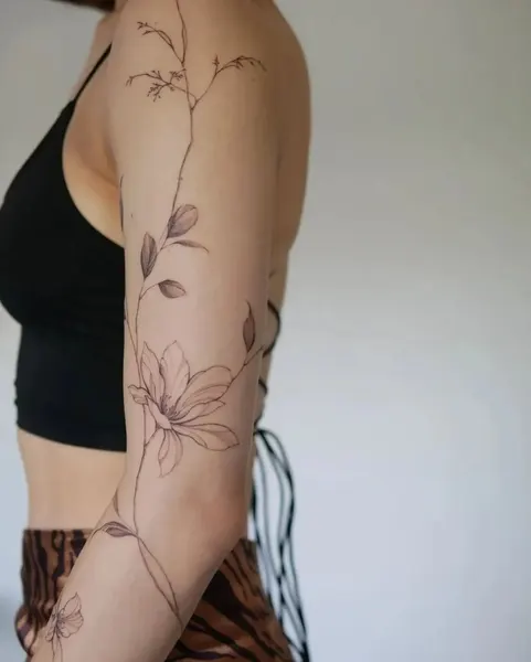 Flower, 실루엣