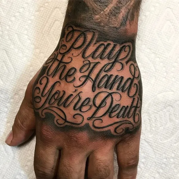 Lettering