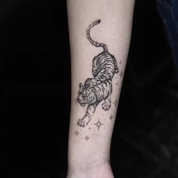 Tiger, 원숭이
