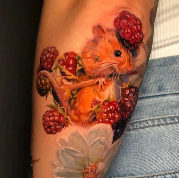 석류, Flower, 딸기