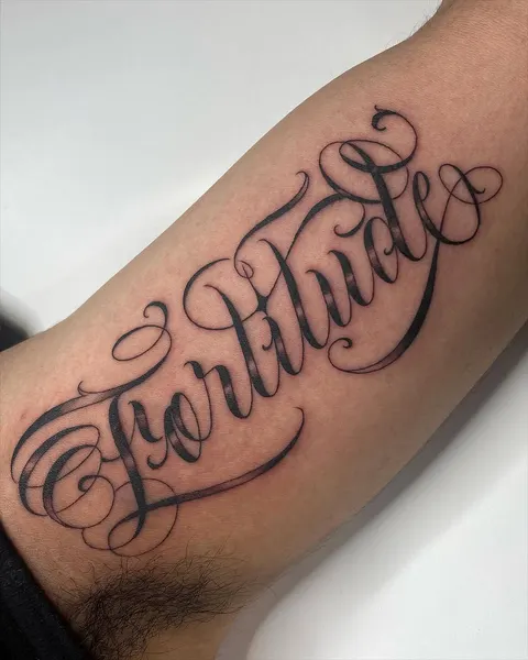 Lettering, 이름