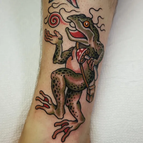Dragon, 도마뱀, 개구리