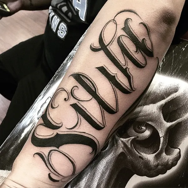 Lettering, 고딕 레터링