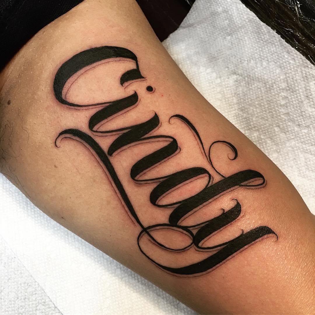 Lettering, 고딕 레터링