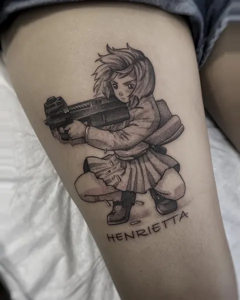 소총, 권총, 무궁화