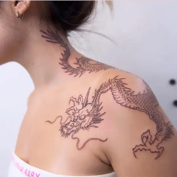 Dragon, 일본 학, 한국 학