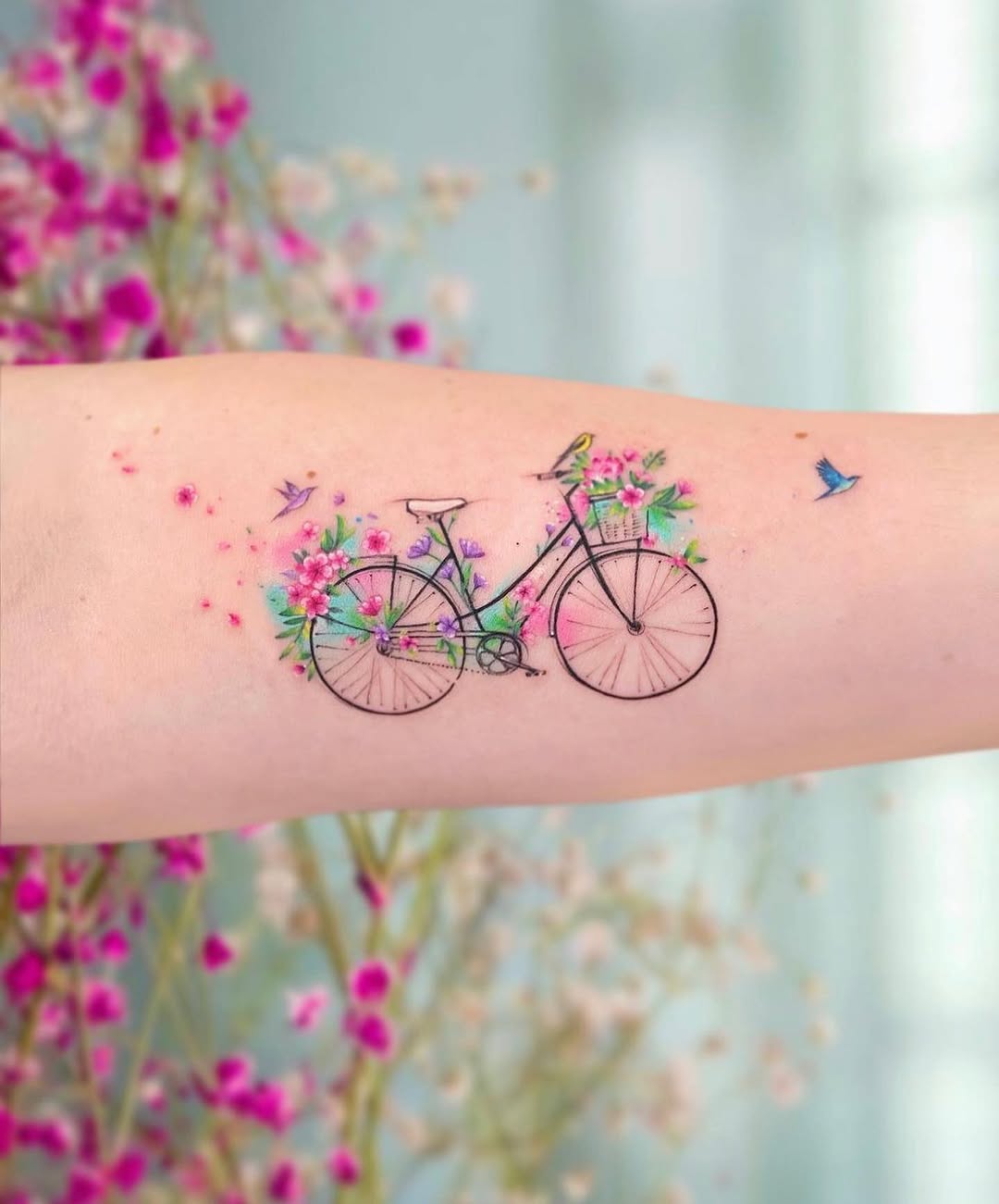 Flower, 자전거