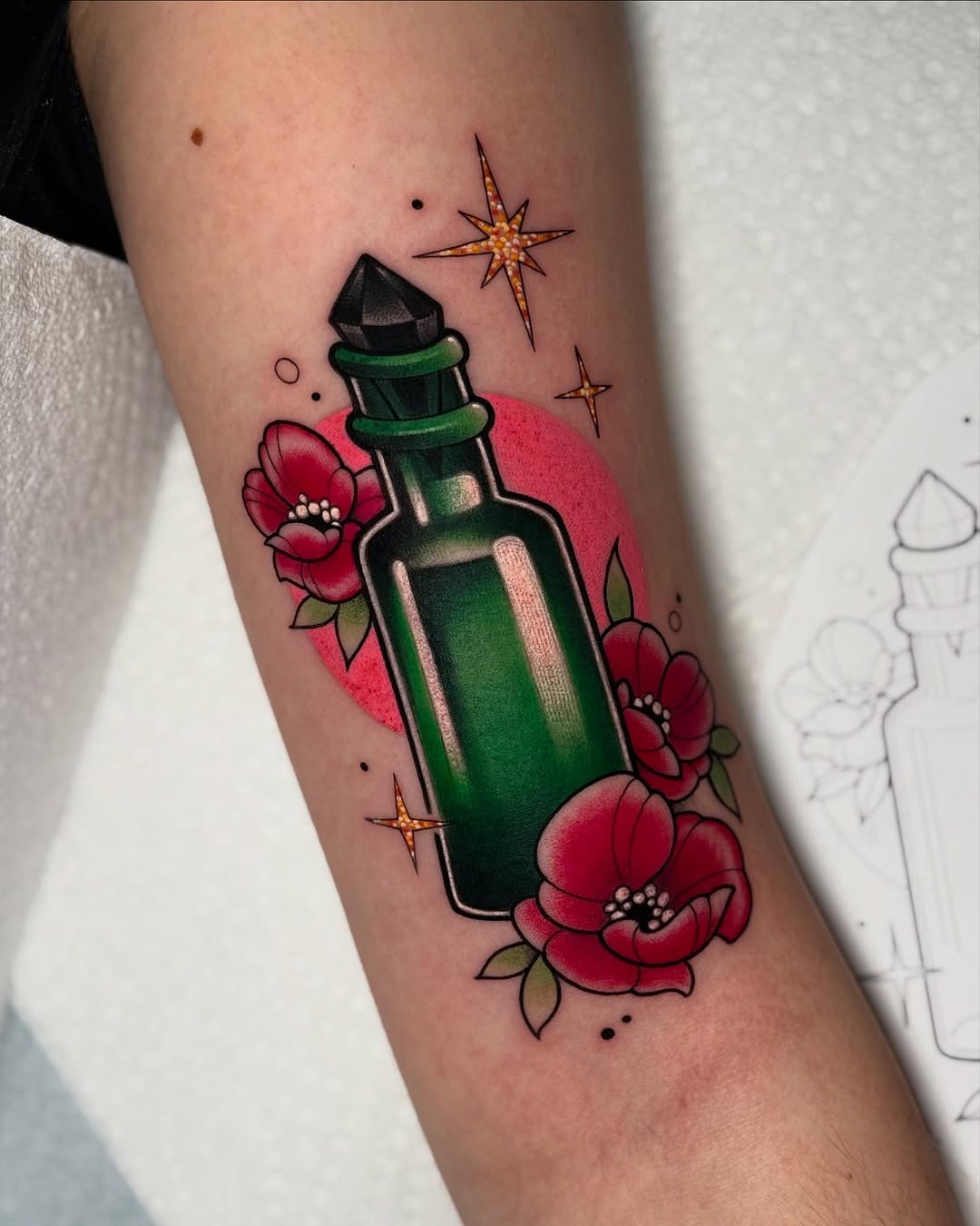 Flower, Rose, 병, 향수, 라이터