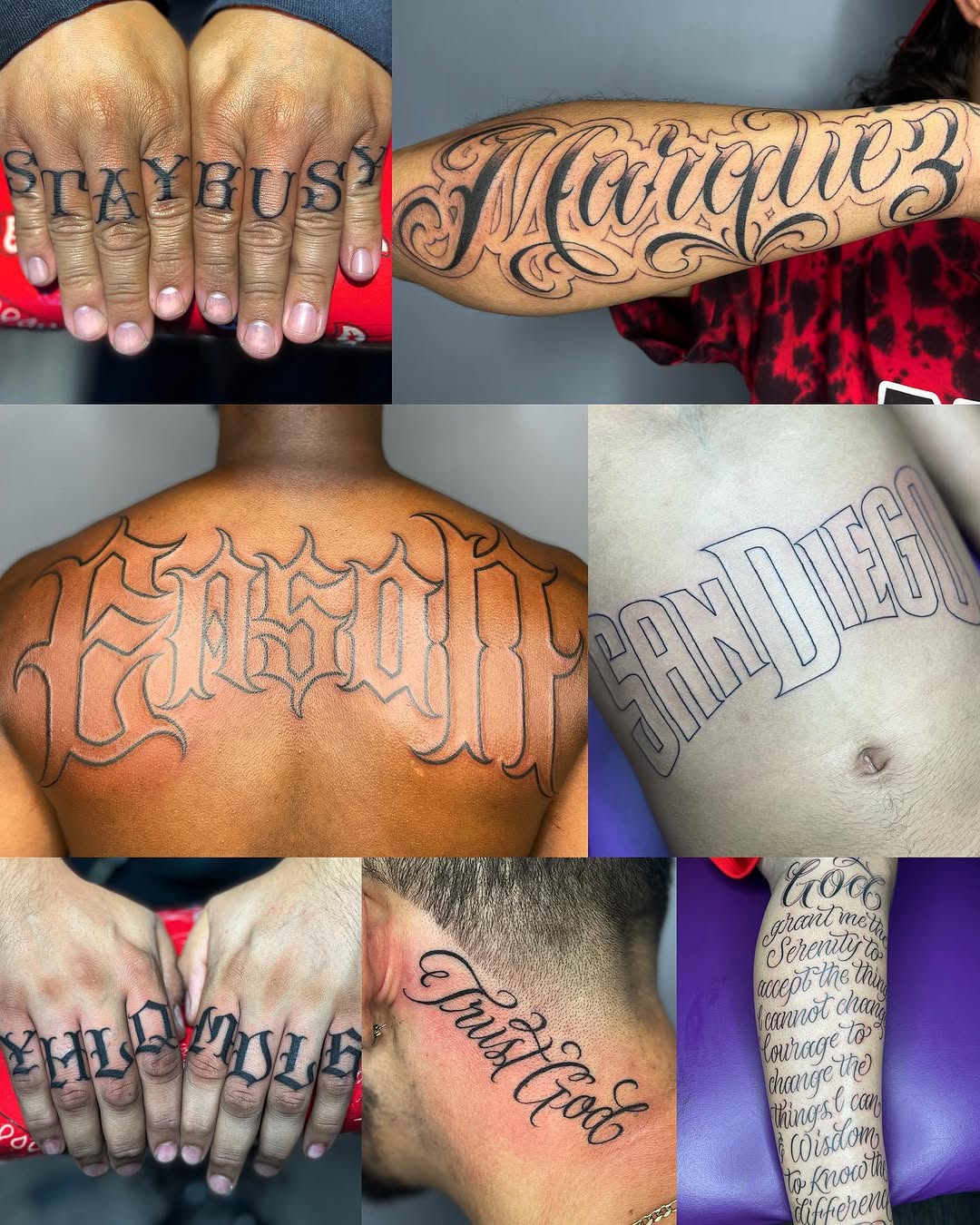 Lettering