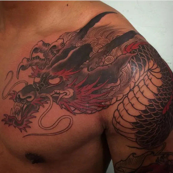 Dragon, 일본 용, 사무라이