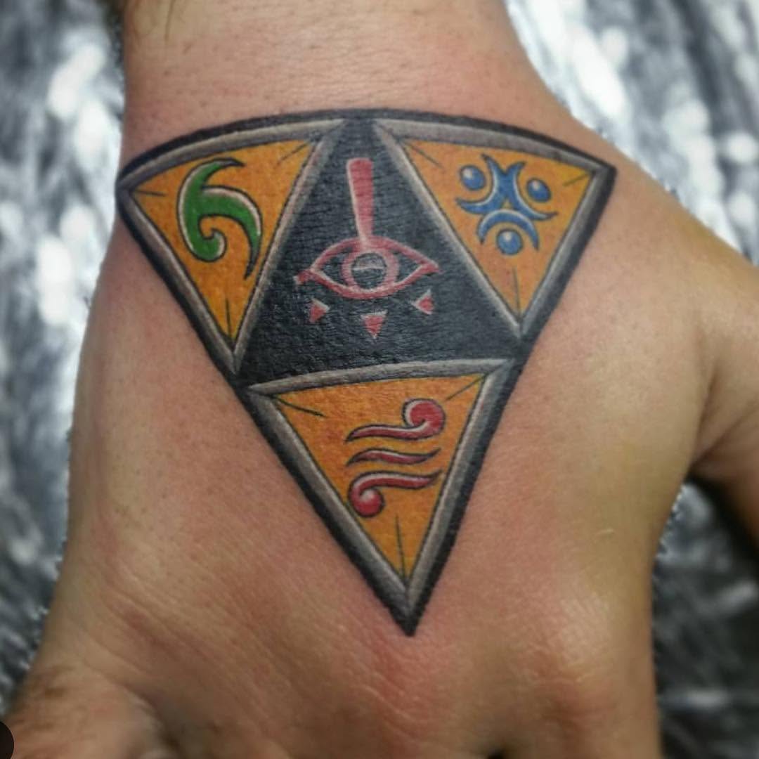 Game Face Tattoo