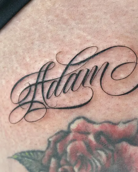 Lettering, 이름
