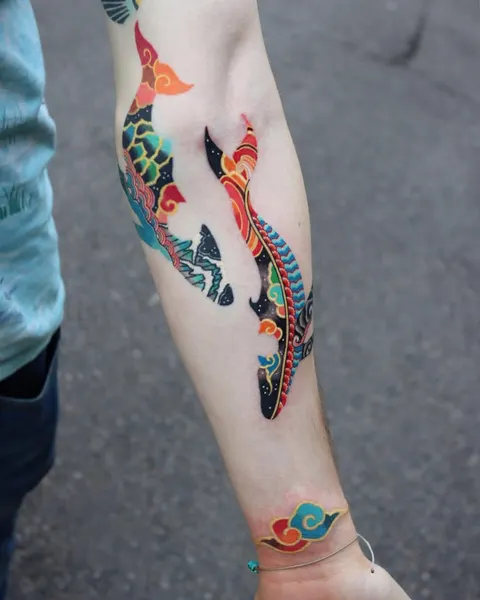 Dragon, 잉어