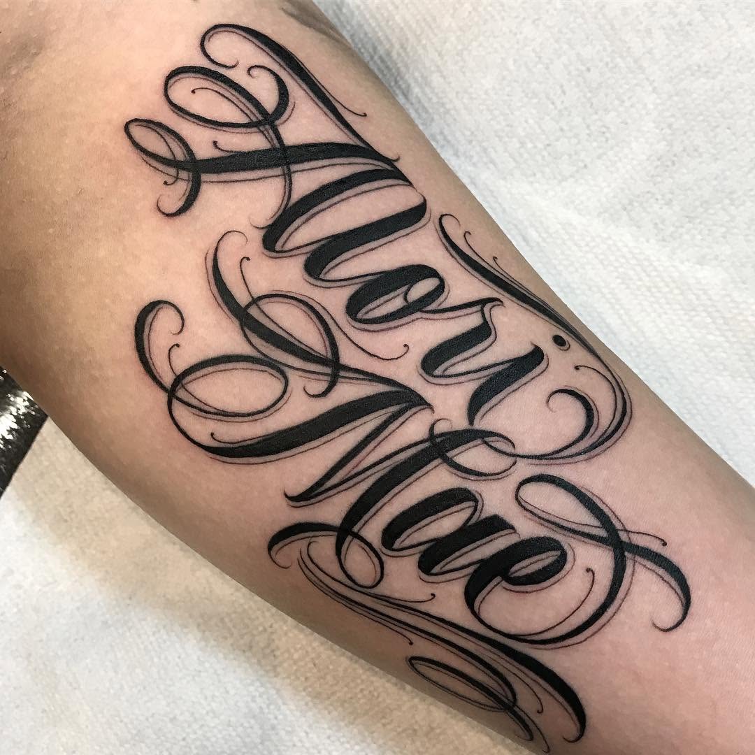 Lettering, 고딕 레터링