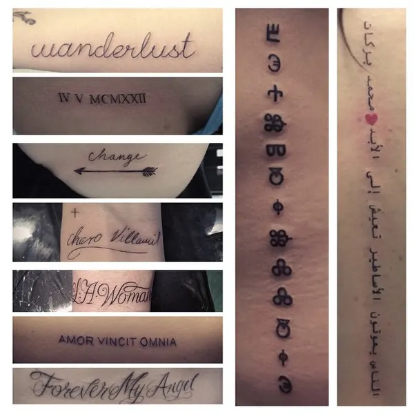Lettering