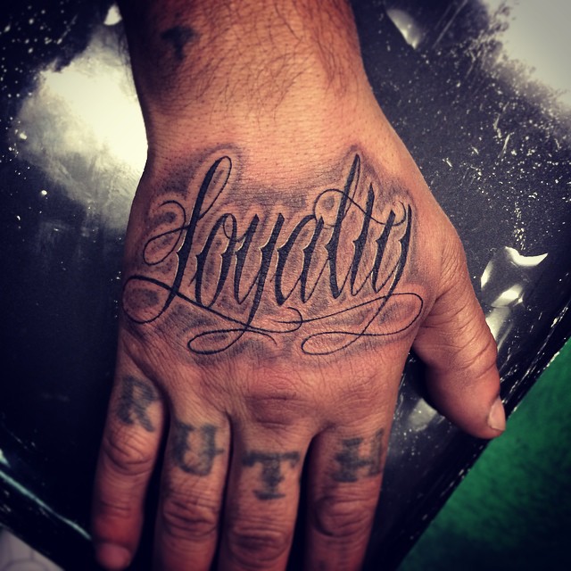 Lettering