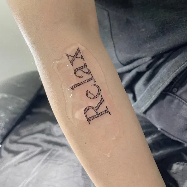 Lettering