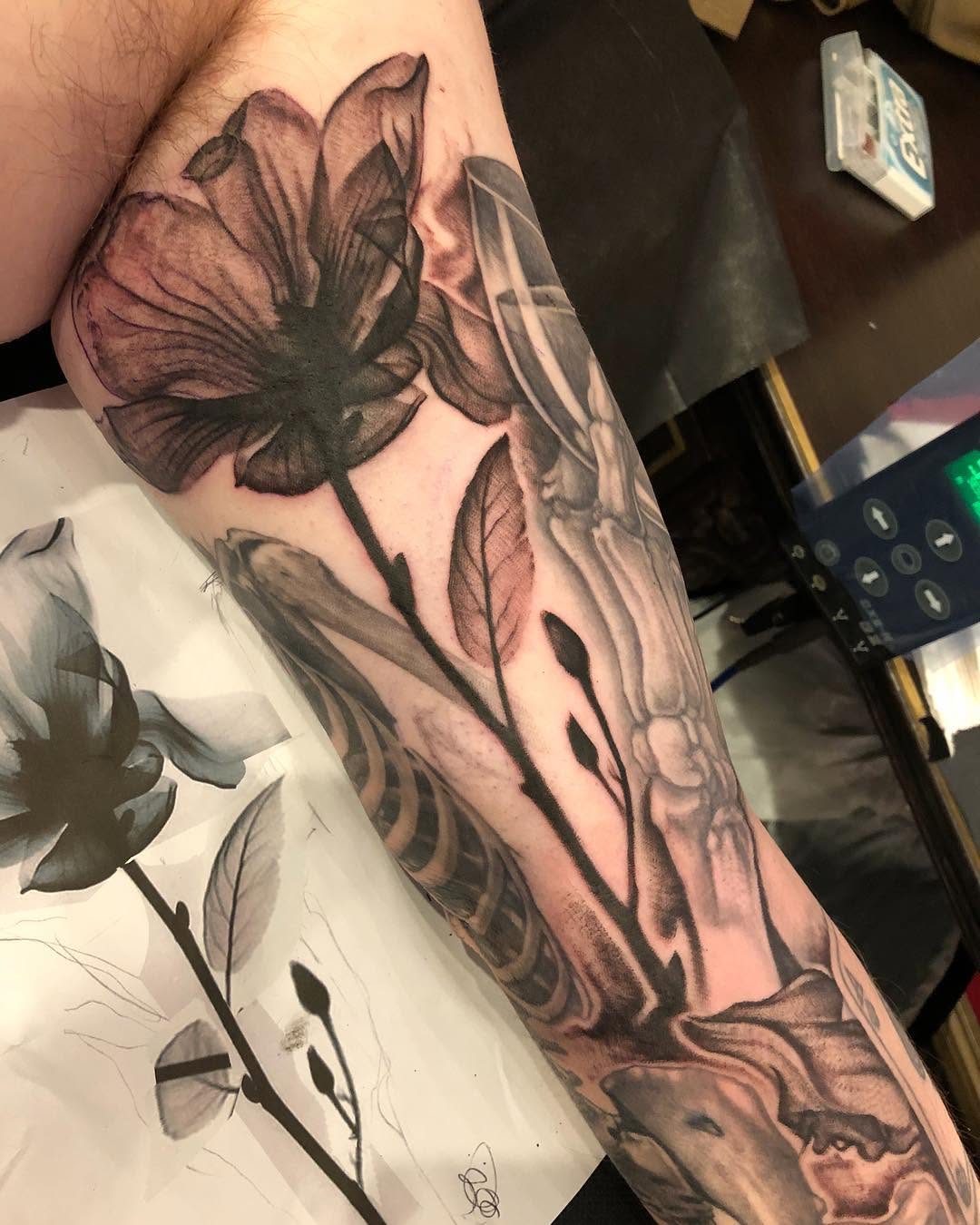 Flower, Rose, 하프슬리브