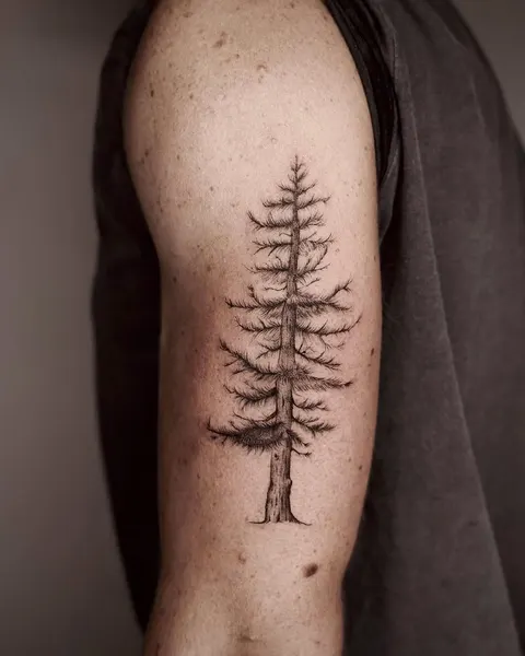 Nature, 숲, 나무, 고사리, 소나무