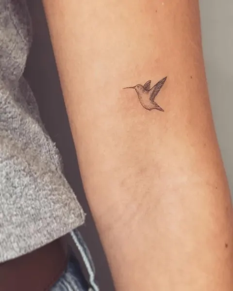 Lettering, Flower, 활과 화살, 화살, 암밴드, 초소형 타투, 작은 타투