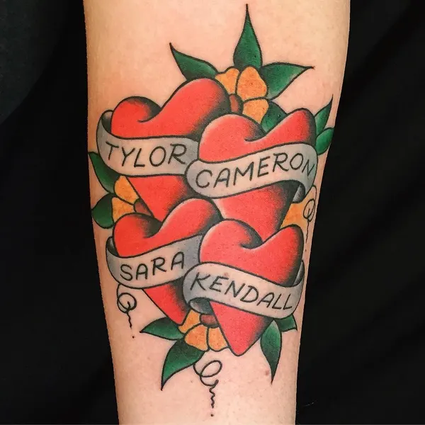 Flower, Rose, Lettering