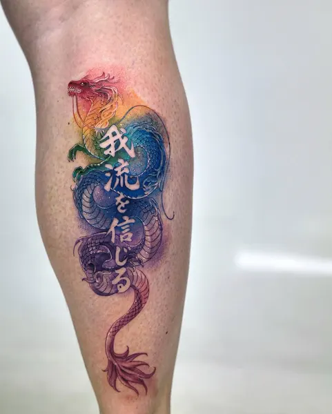 Dragon, 일본 구름, 일본 파도