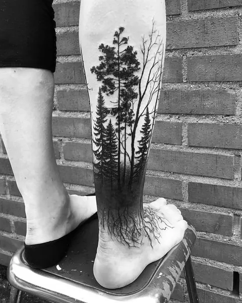 숲, Nature, 나무, 소나무