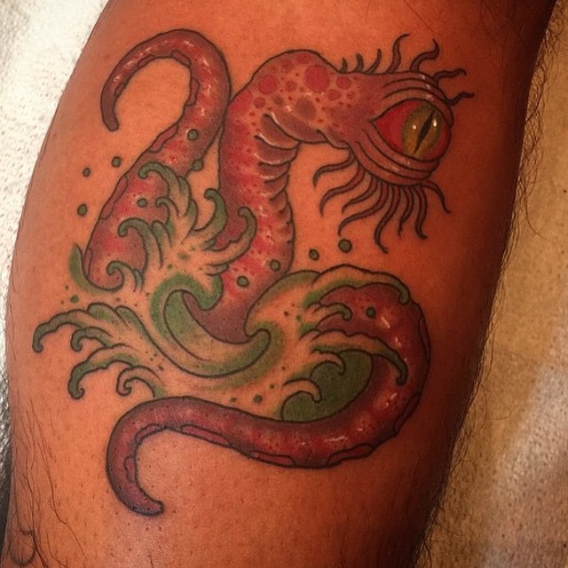 Dragon, 띠, 문어